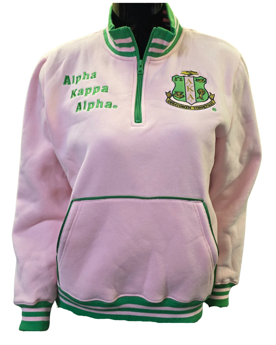 AKA 1/4 Zip Sweatshirt - Image 2