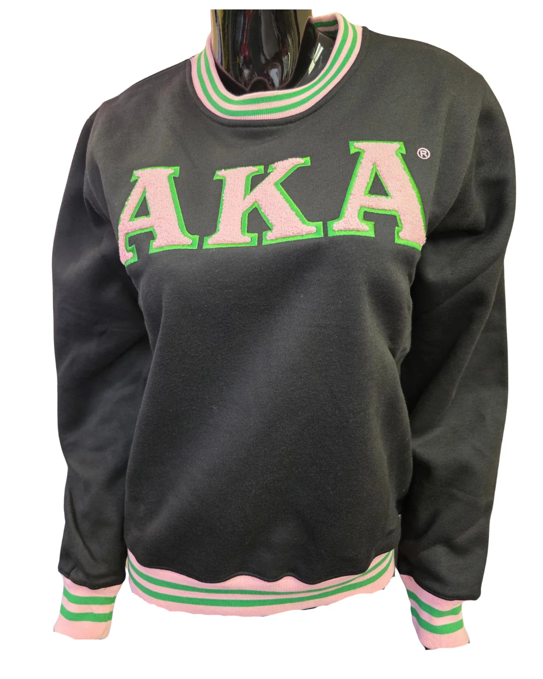 AKA Chenille Crewneck Sweatshirt - Image 3