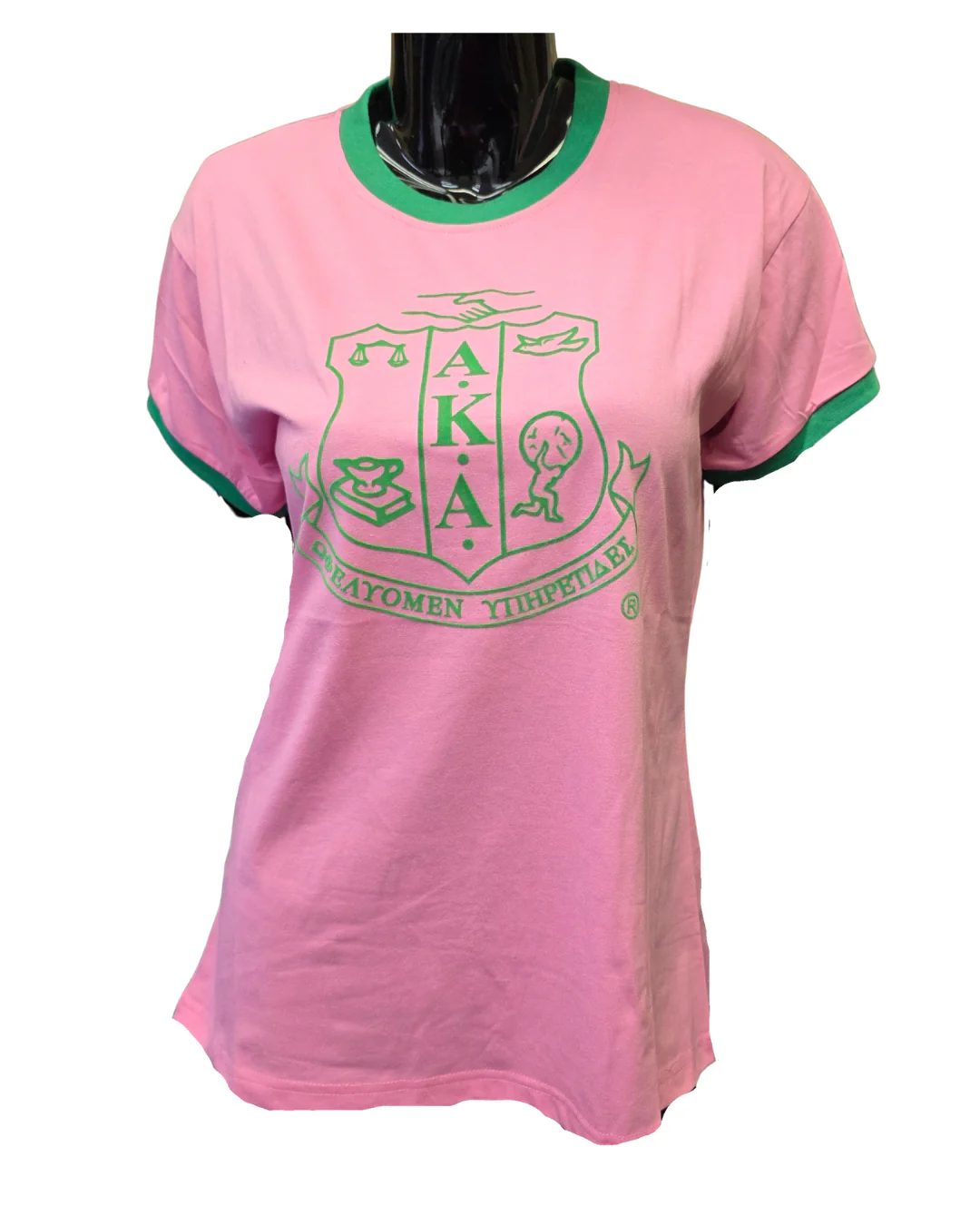 AKA Flocked Ringer Tee