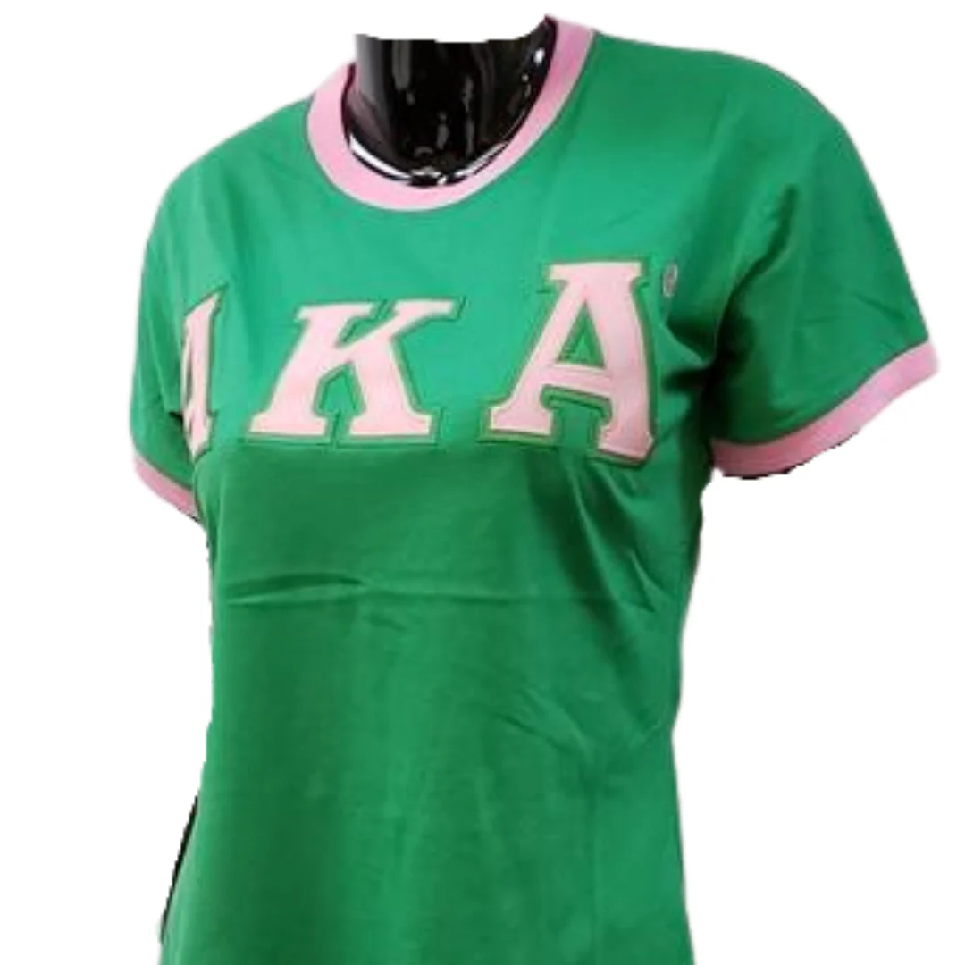 AKA Ringer Tee Shirt - Image 2