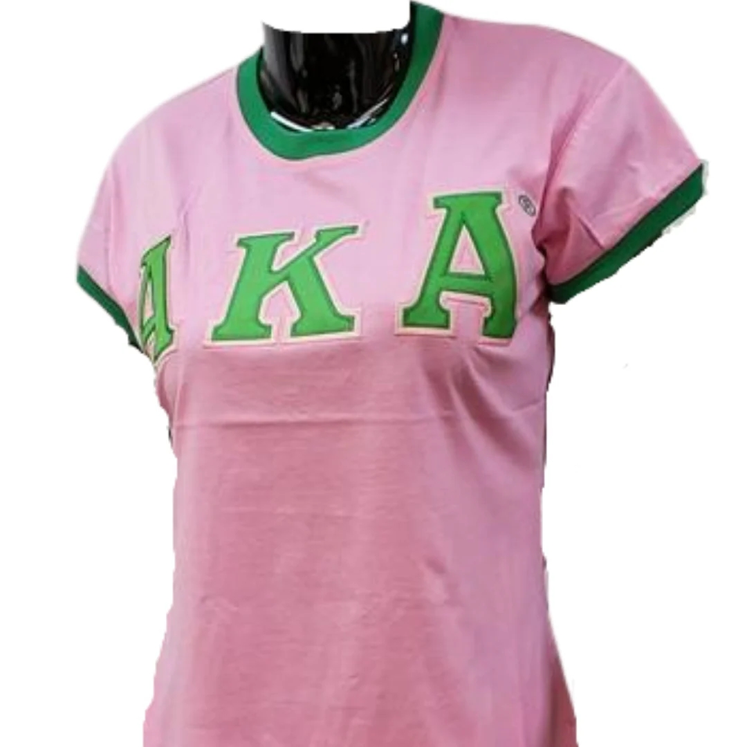 AKA Ringer Tee Shirt - Image 3