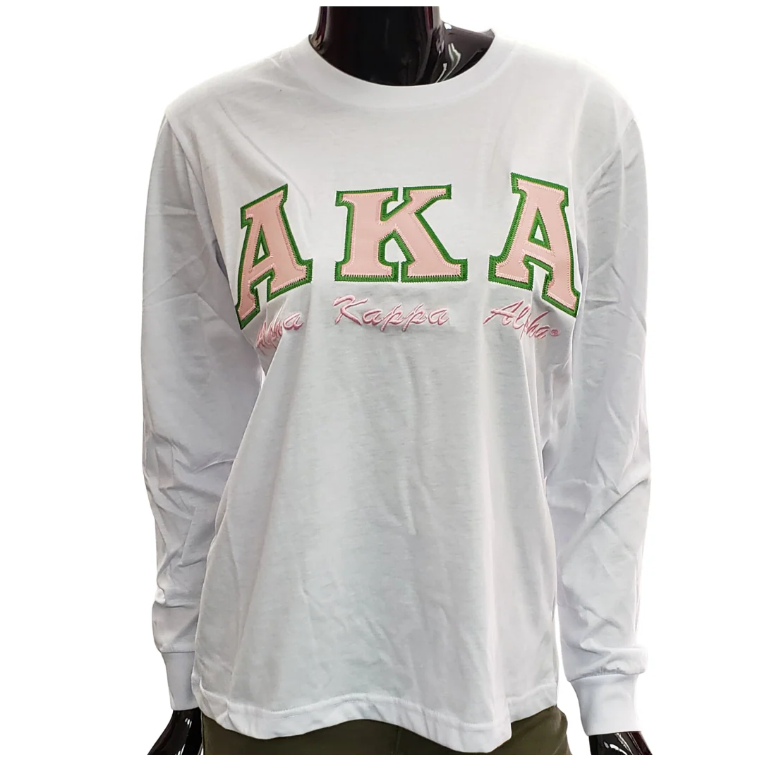 AKA Tee Shirt Long Sleeve - Image 4