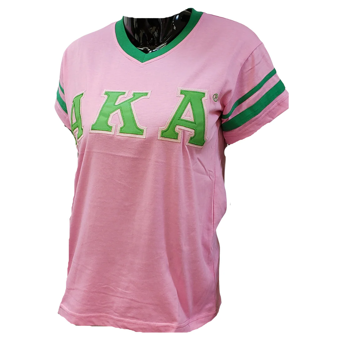 AKA Tee V-Neck Stripes - Image 5