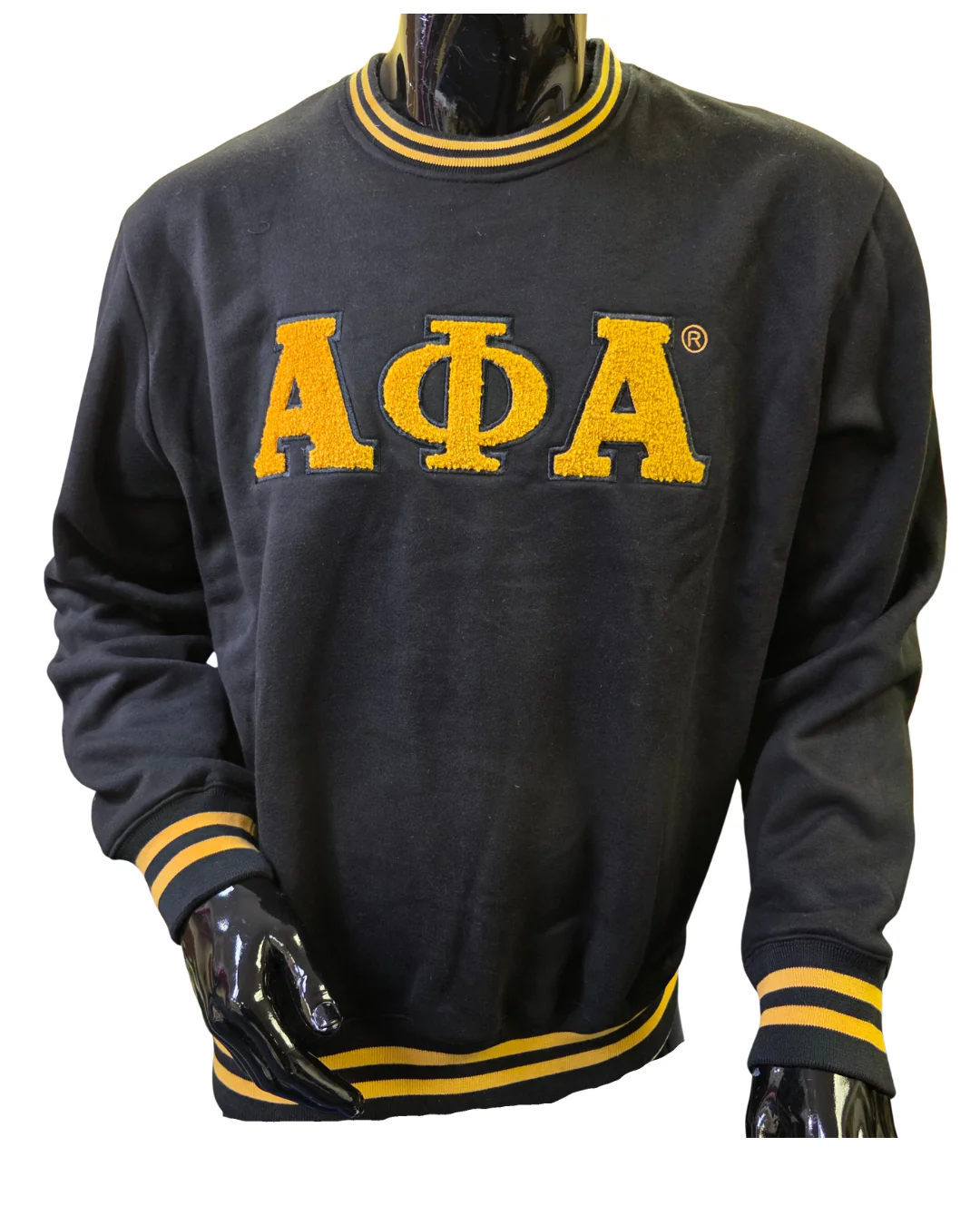 Alpha Chenille Crewneck Sweatshirt