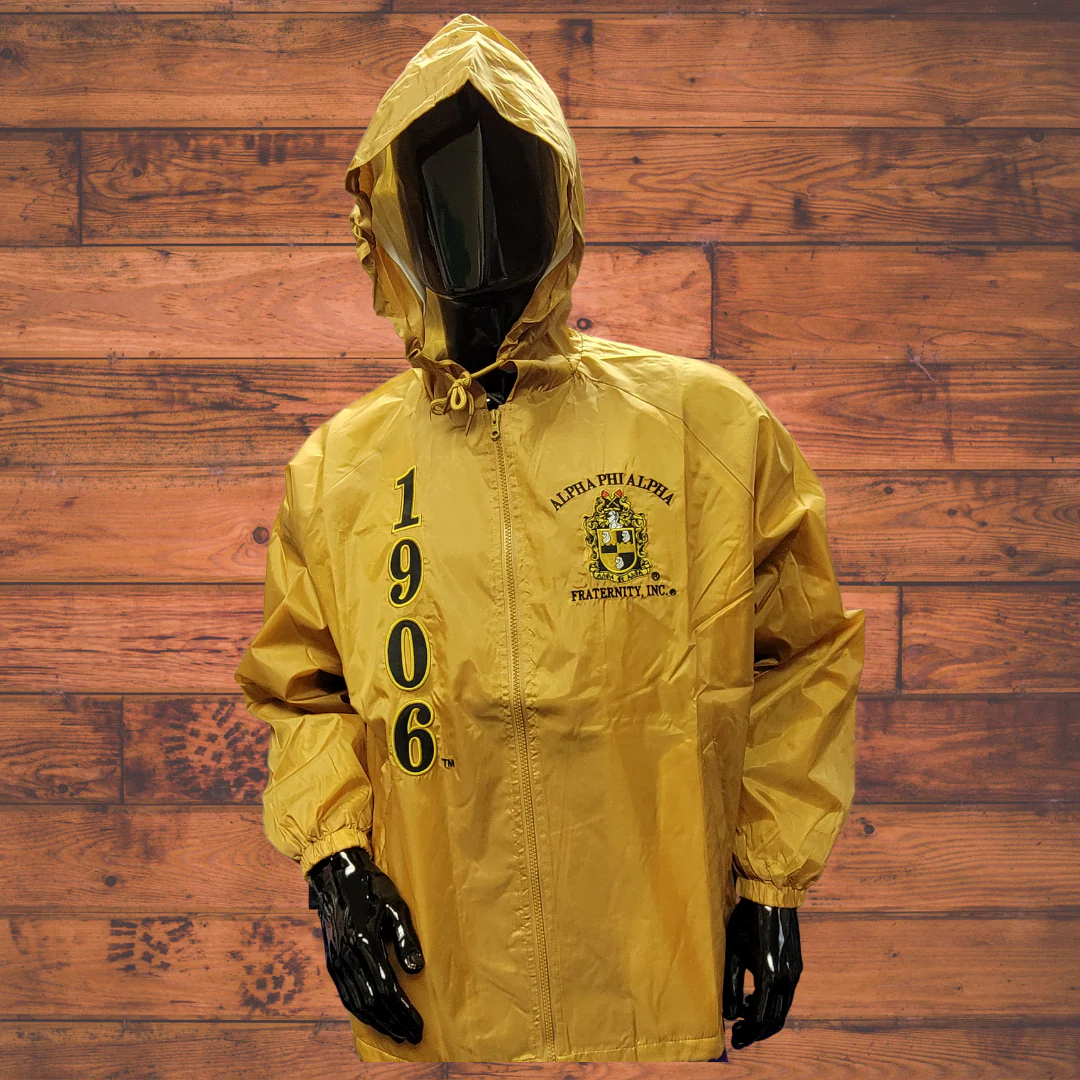Alpha Hooded Windbreaker Jacket