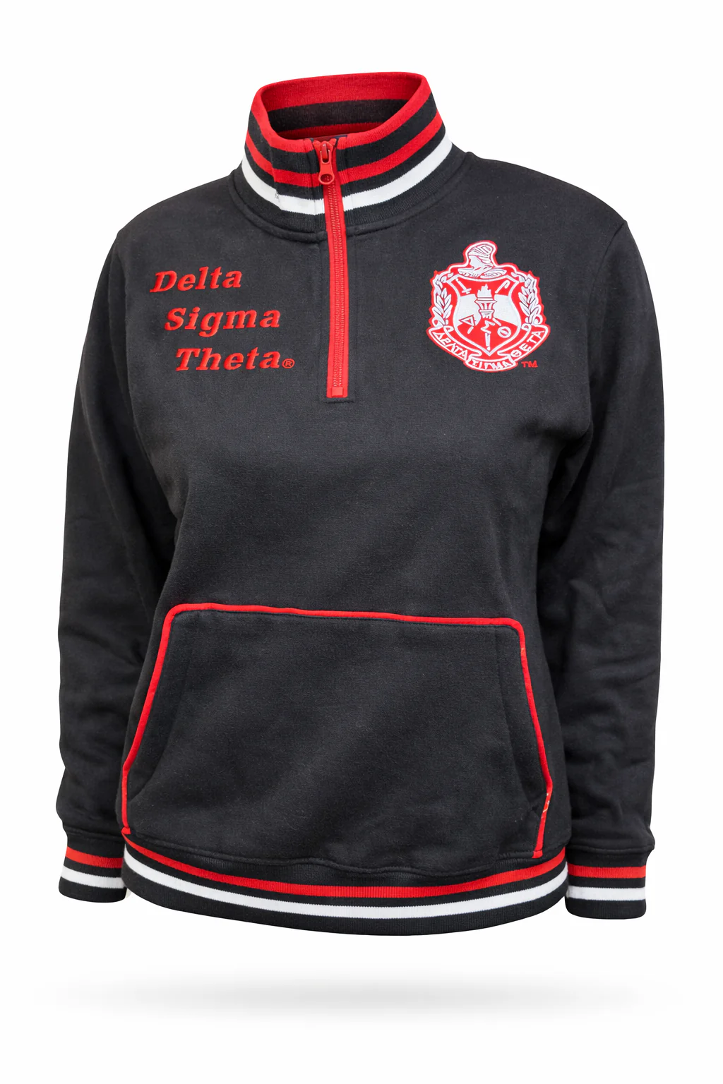 Delta 1/4 Zip Sweatshirt - Image 2