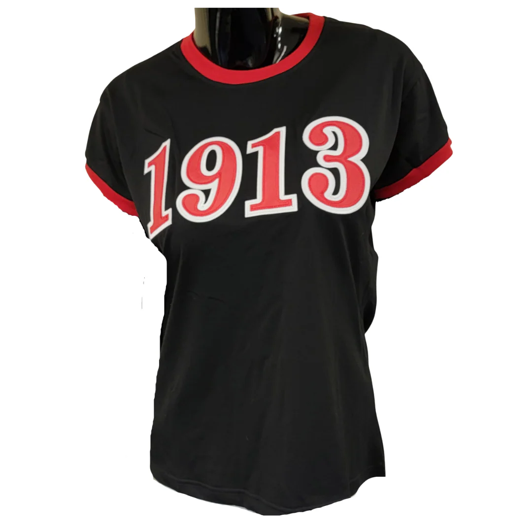 Delta 1913 Ringer Tee Shirt - Image 2