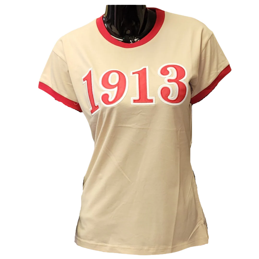 Delta 1913 Ringer Tee Shirt - Image 4