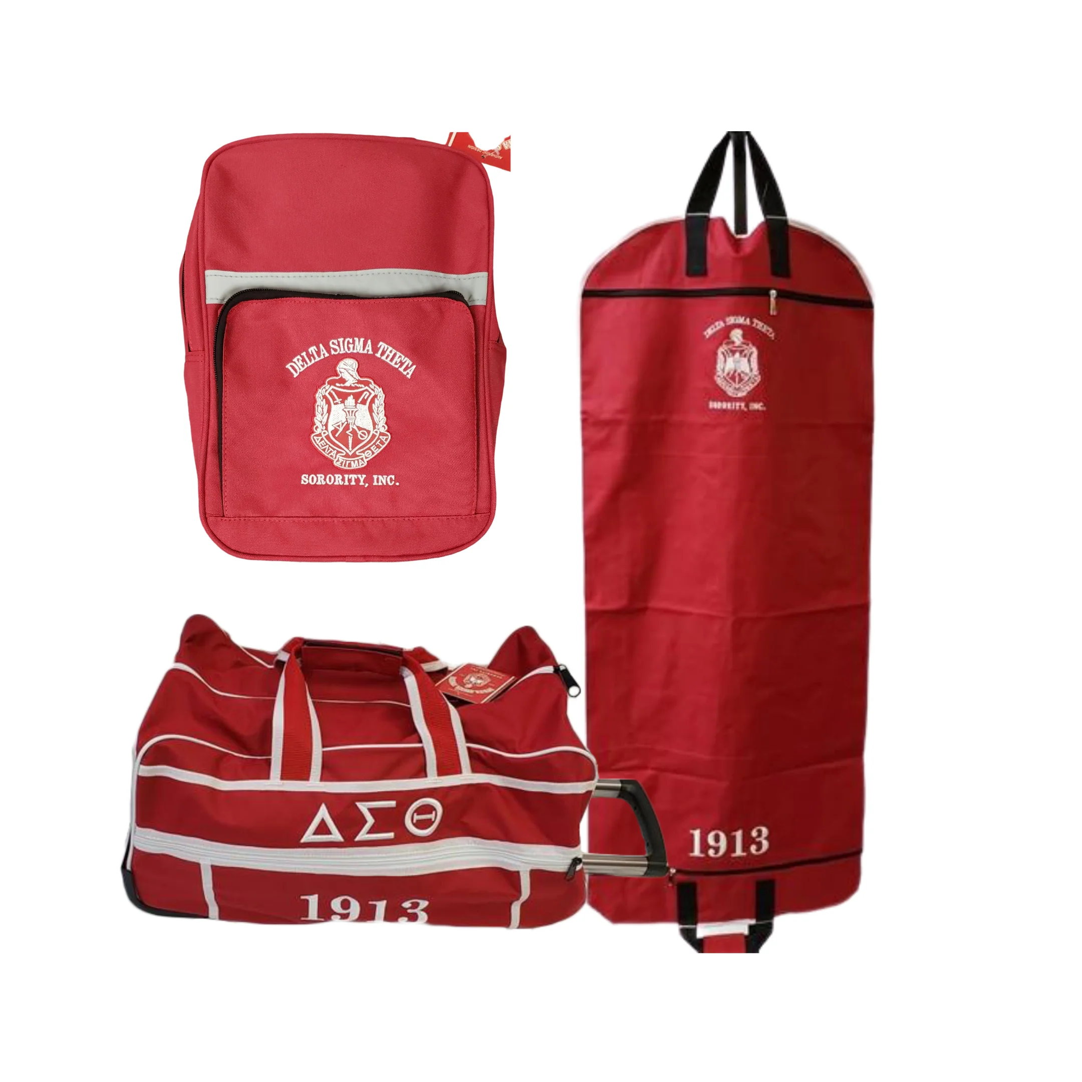 Delta 3 Piece Travel Bundle Red