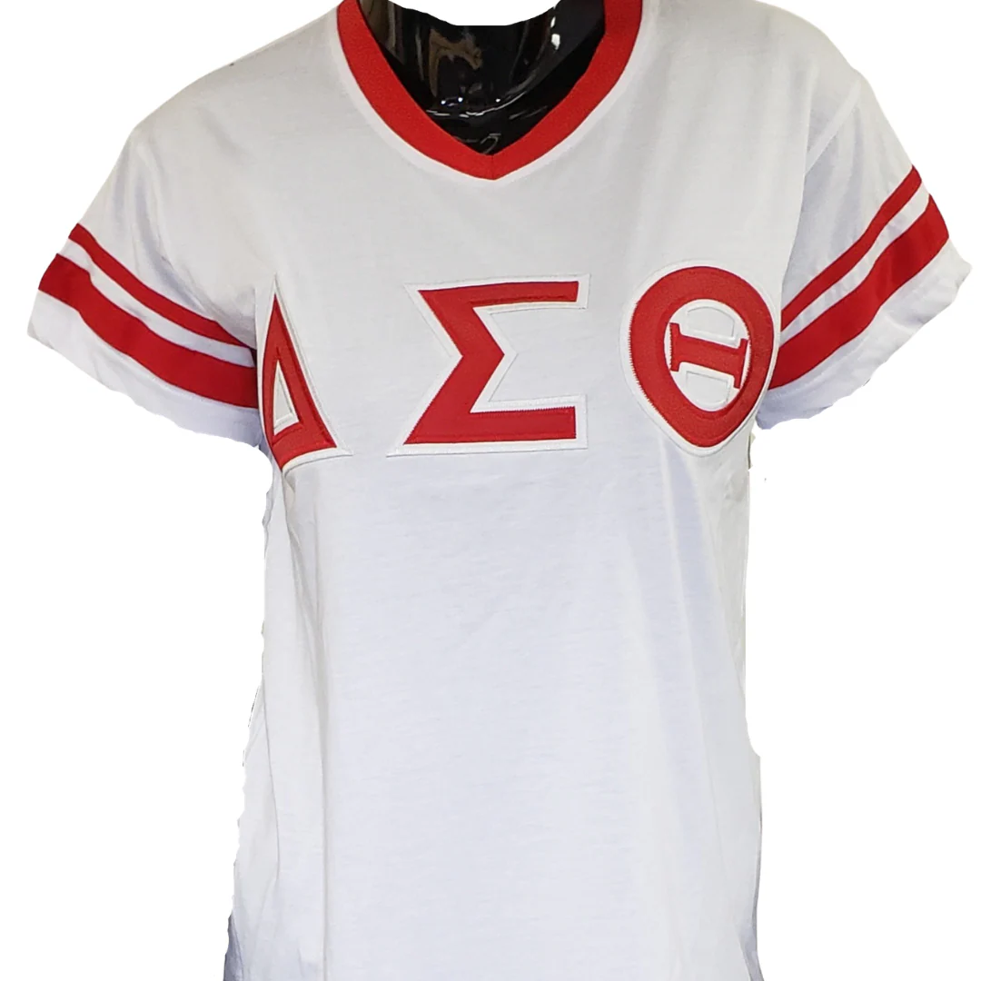Delta Tee V-Neck Stripes - Image 2