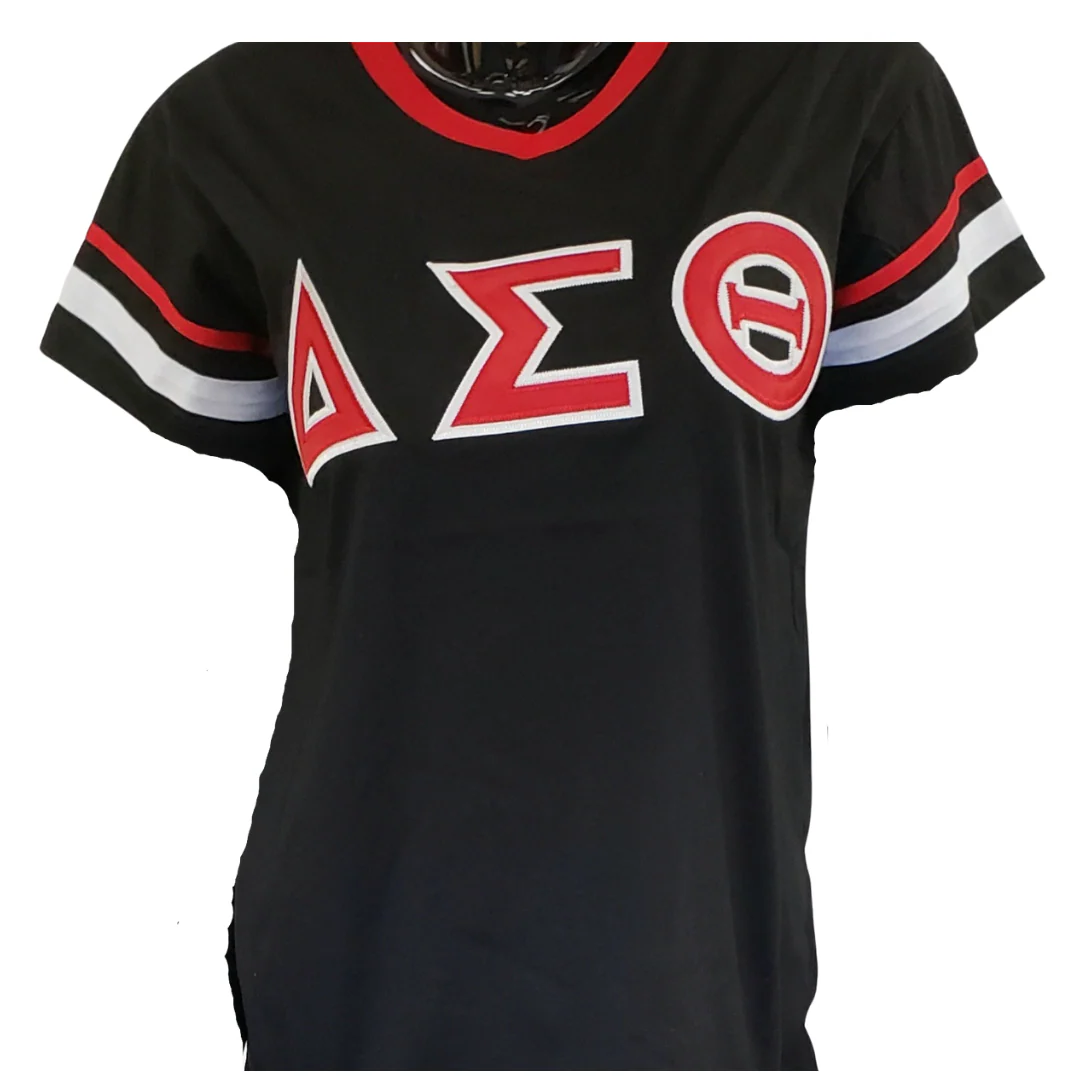 Delta Tee V-Neck Stripes - Image 3