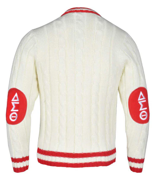 Delta V Neck Cream Sweater - Image 2