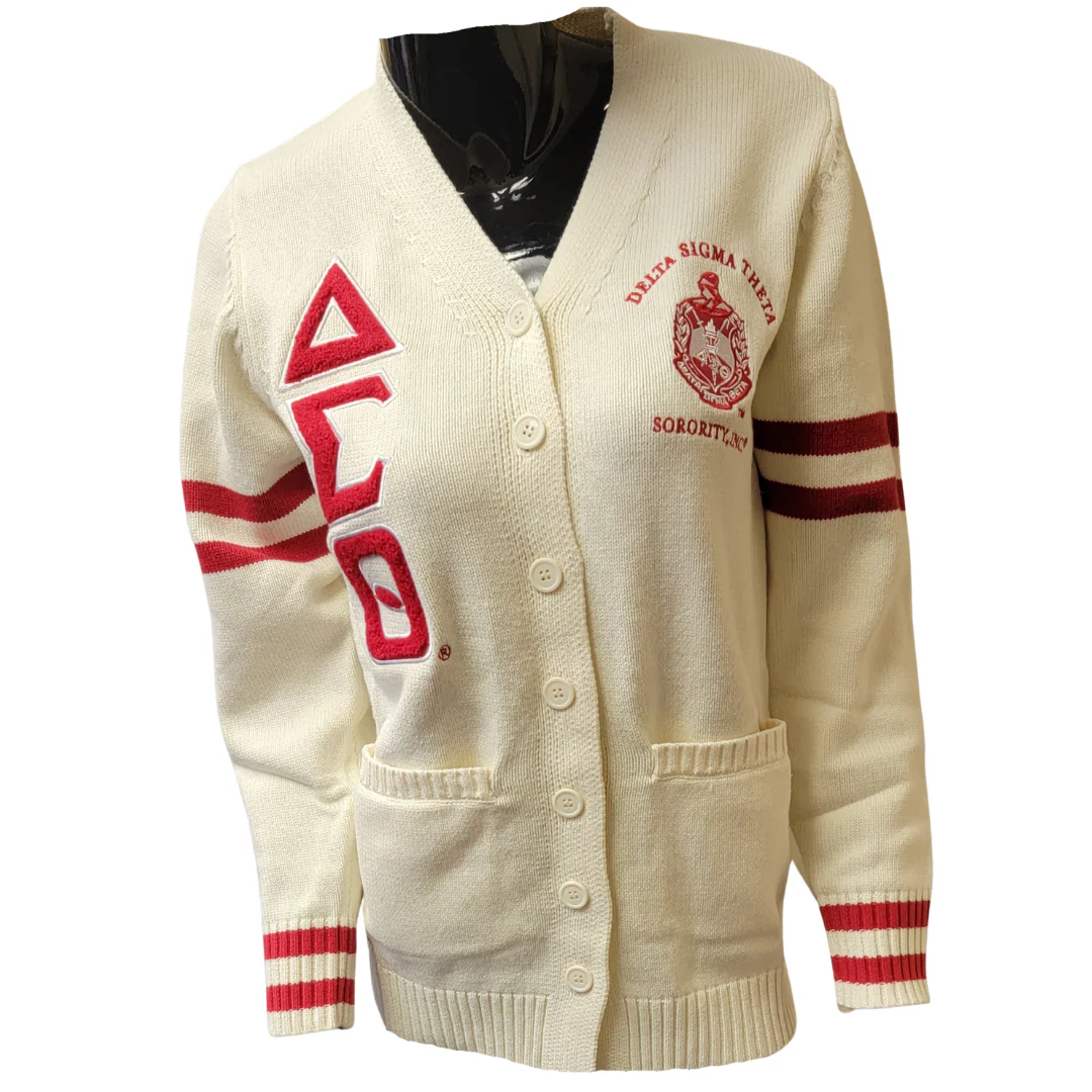 Delta Varsity Cardigan - Image 2
