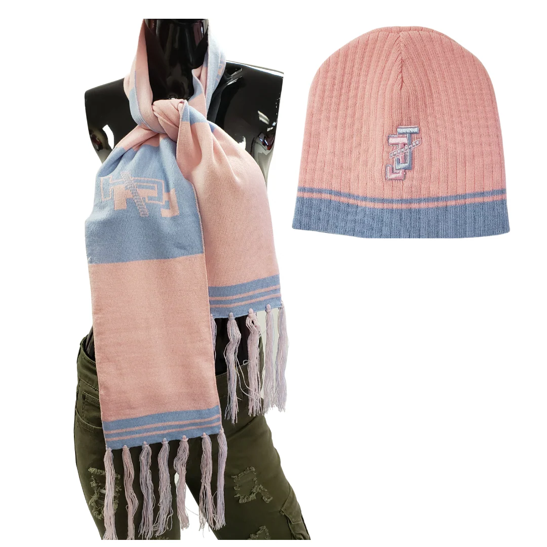 Jack and Jill Beanie & Scarf Set - Image 2