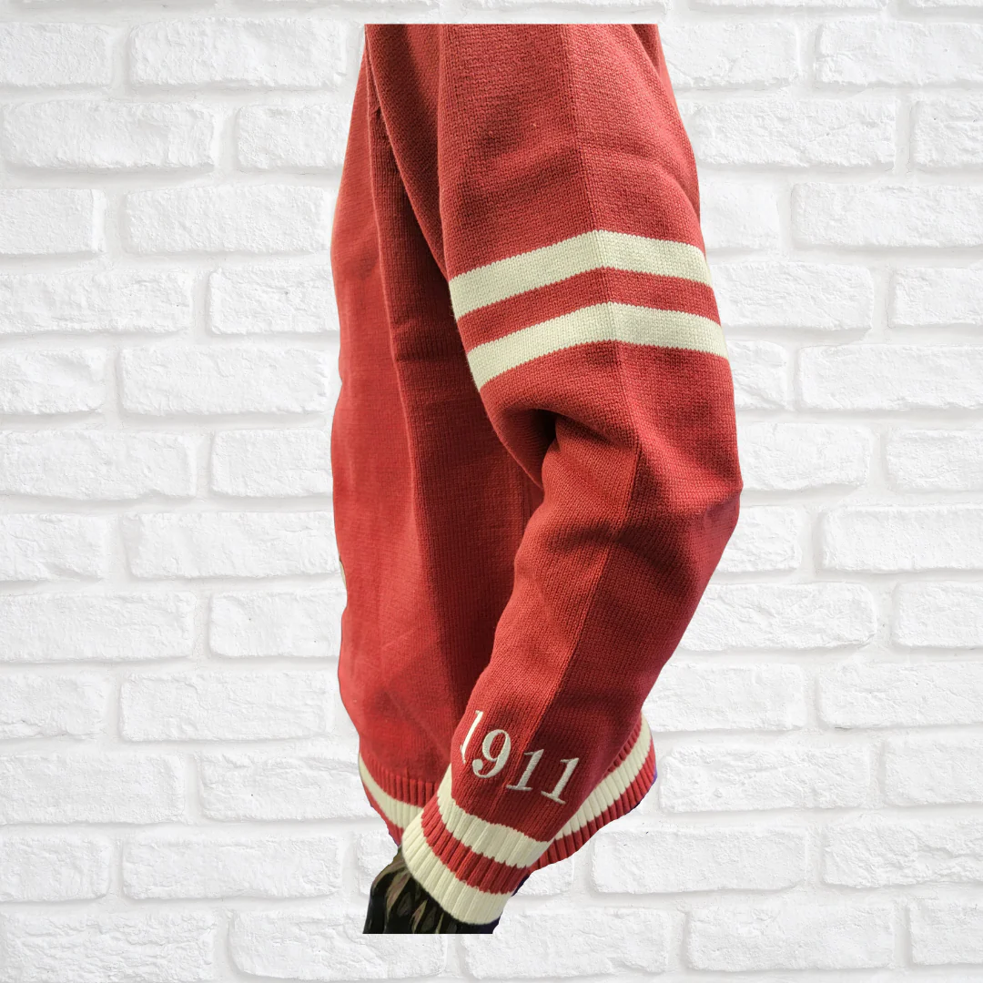 Kappa Chenille V-neck Varsity Sweater - Image 2
