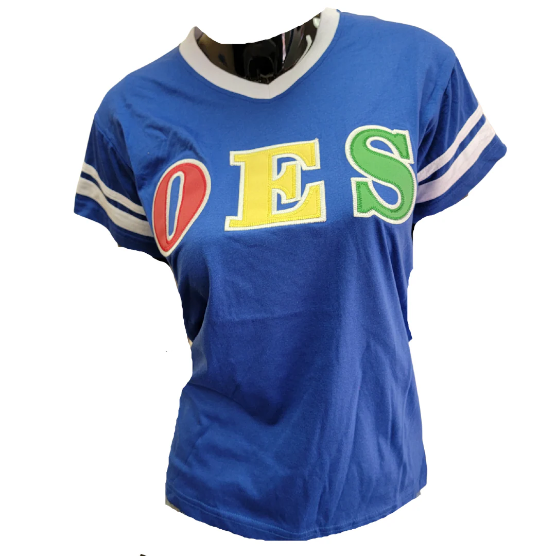 OES Tee V-Neck Stripes - Image 3