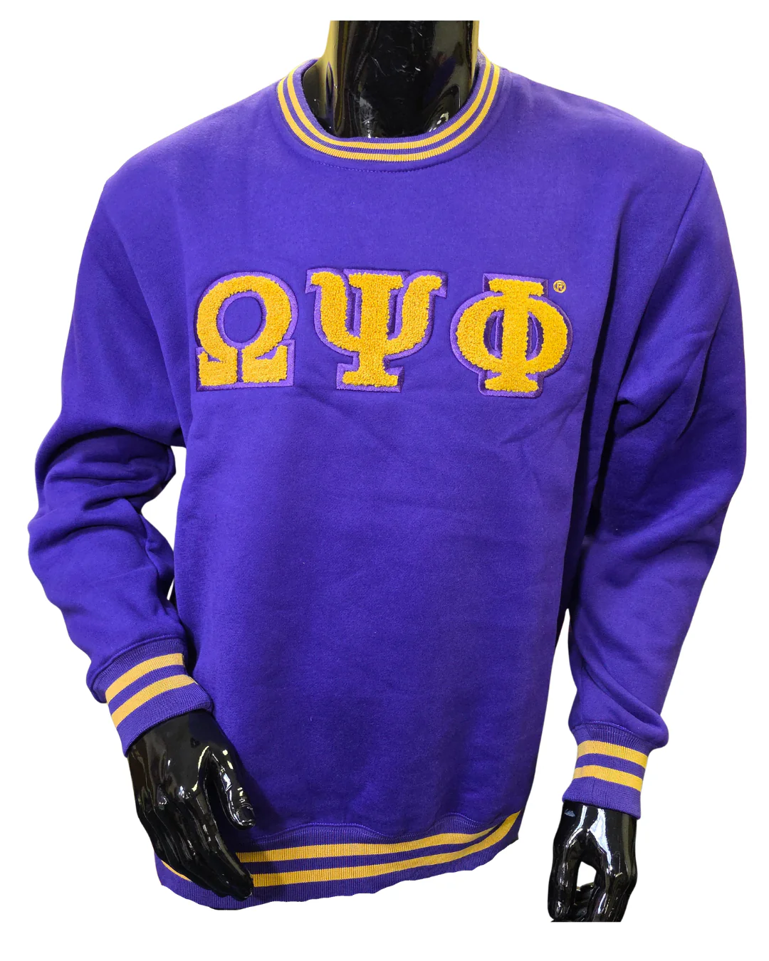 Omega Chenille Crewneck Sweatshirt - Image 2