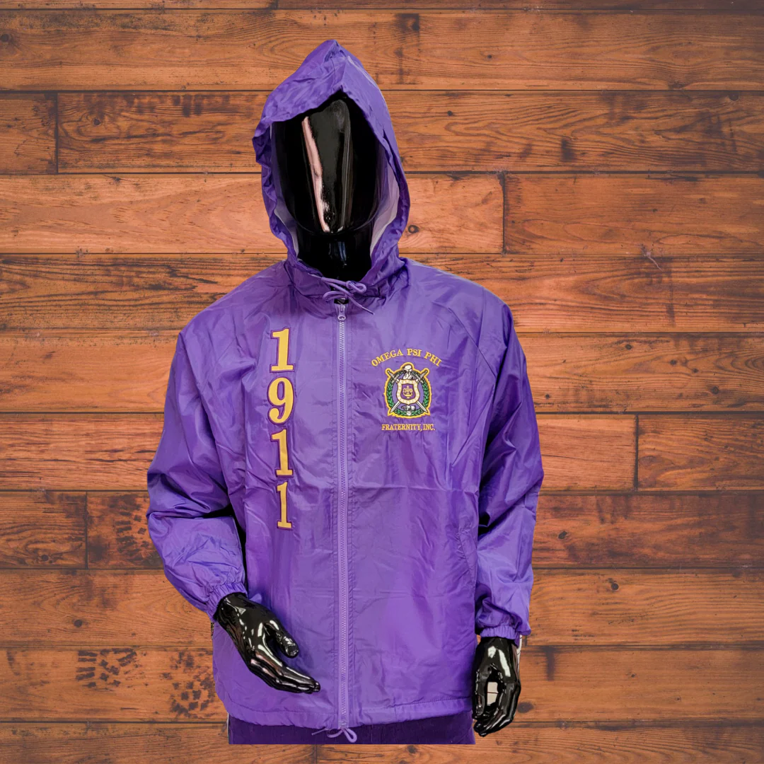 Omega Hooded Windbreaker Jacket - Image 3