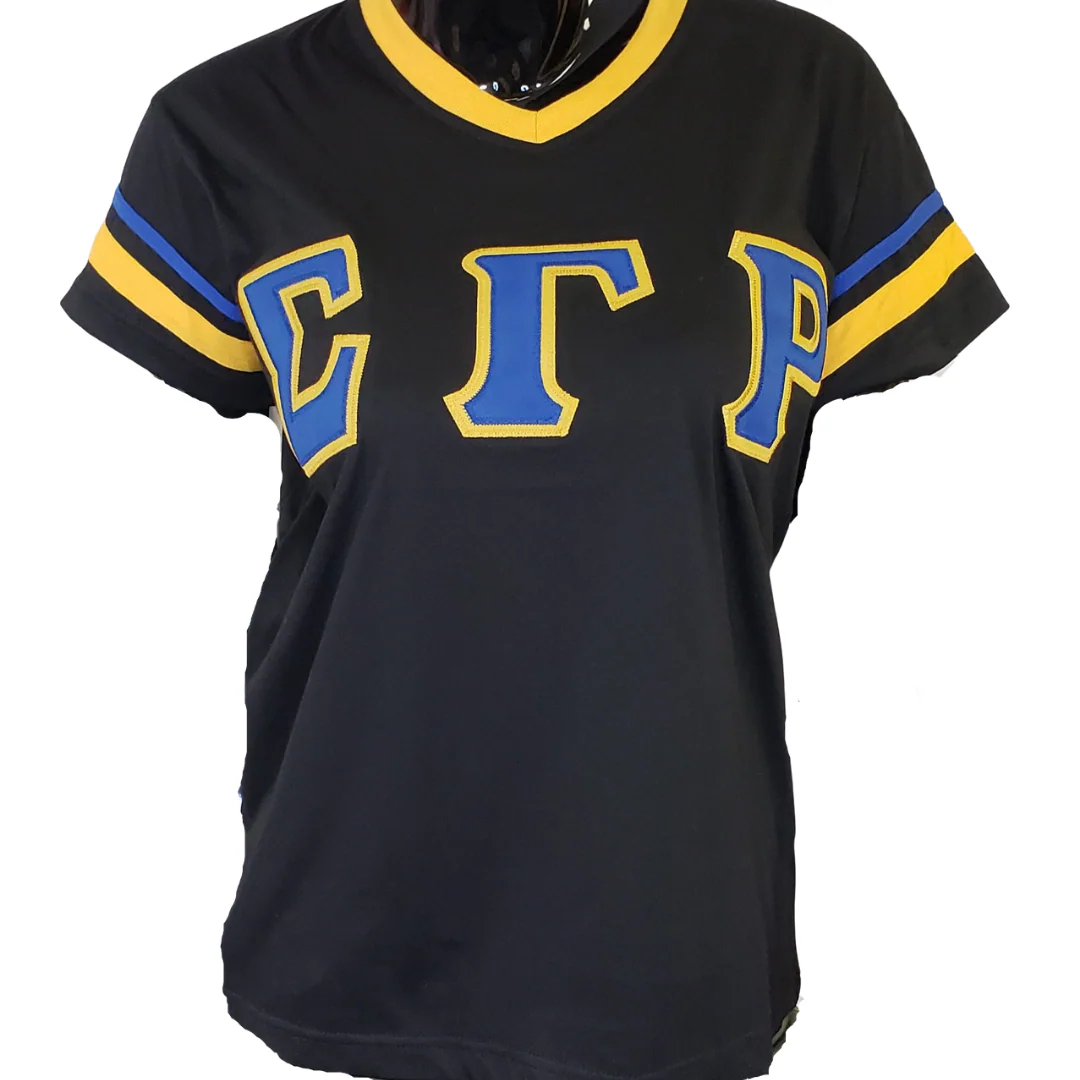 SGRho Tee V-Neck Stripes - Image 3