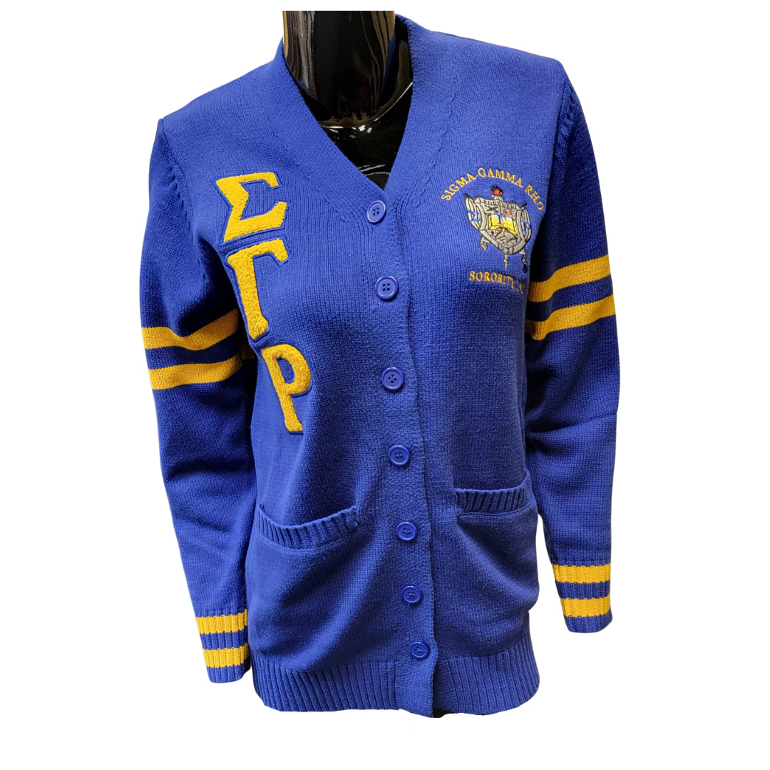 SGRho Varsity Cardigan - Image 2