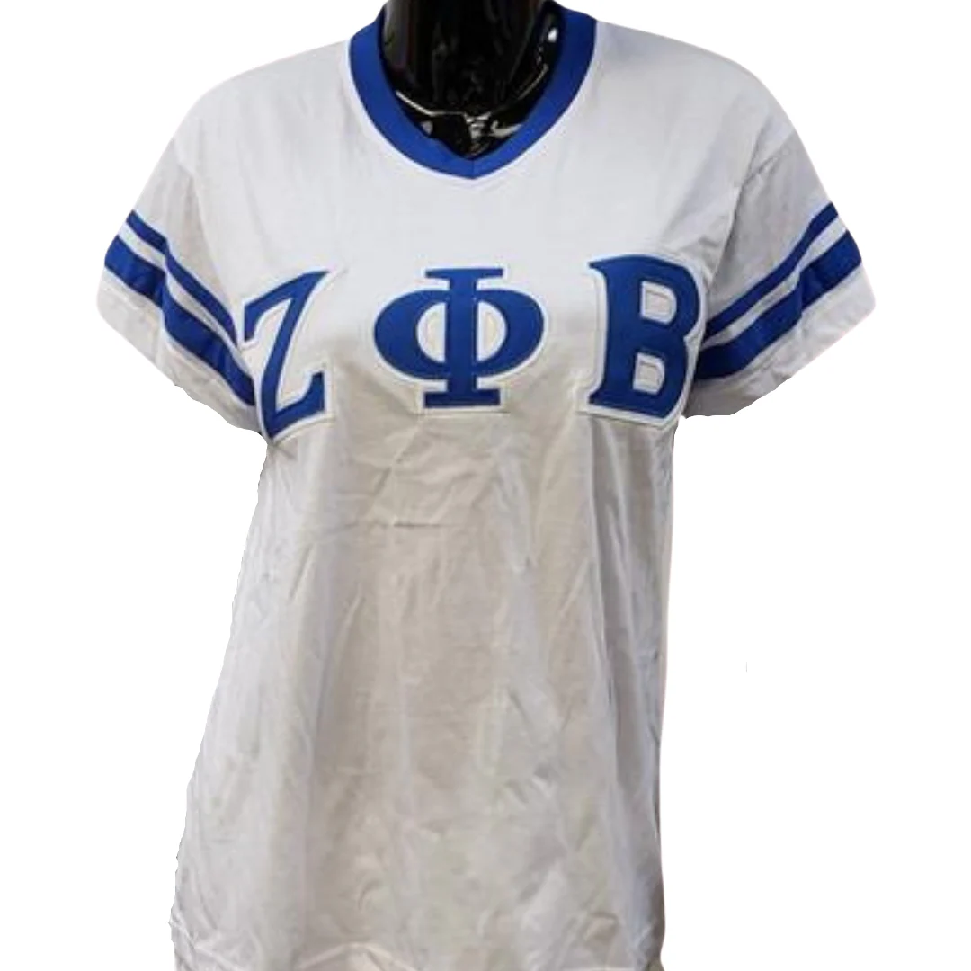 Zeta Tee V-Neck stripes - Image 3