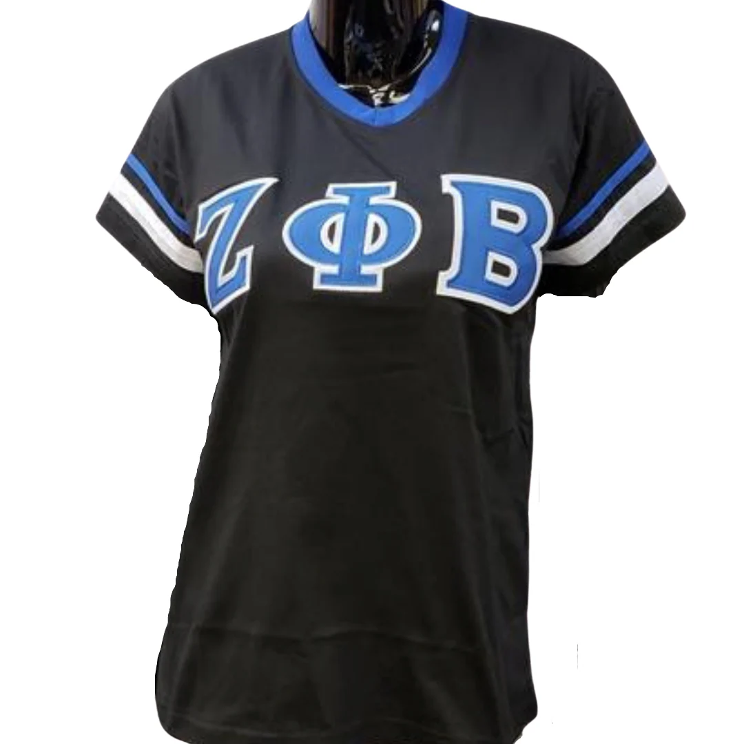 Zeta Tee V-Neck stripes - Image 4